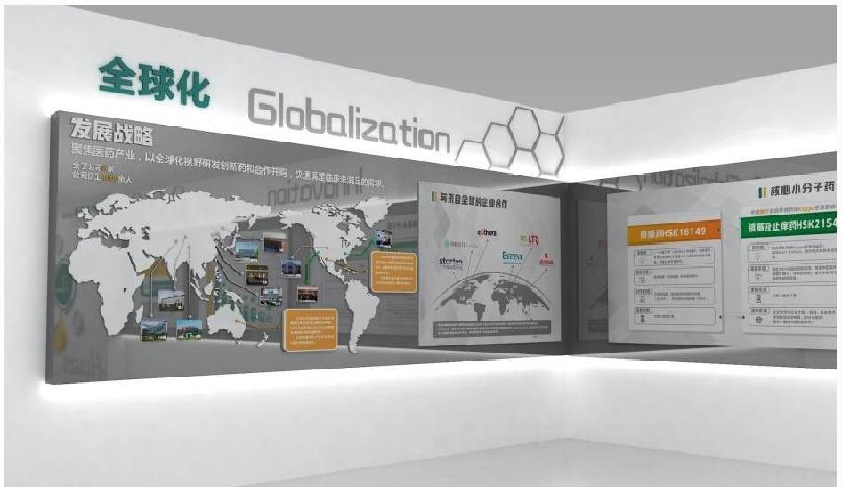 海思科醫藥集團展廳設計